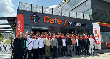 CAFE 7 RESTAURANT TURGUTLUSPOR'U KAHVALTIDA AĞIRLADI