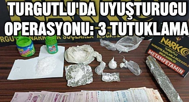 Turgutlu'da Uyuşturucu Operasyonu: 3 Tutuklama
