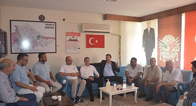 MHP TURGUTLU İLÇE TEŞKİLATI BAYRAMLAŞTI