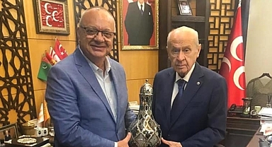 BAŞKAN ERGÜN’DEN MHP GENEL BAŞKANI DEVLET BAHÇELİ’YE ZİYARET