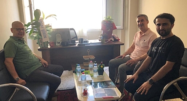 Başkan Şirin ve Kutlu'dan Turgutlu Denge Haber'e Ziyaret