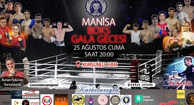 Manisa Boks Gala Gecesi için hazırlıklar tamamlandı