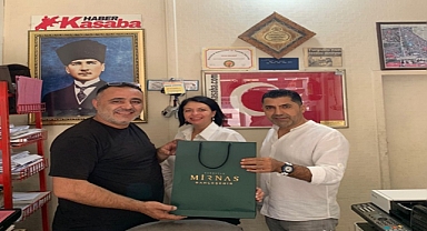 Mirnas Bahçeşehir'den Haber Kasaba Gazatesi'ne Ziyaret