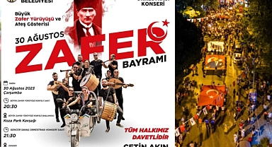 Turgutlu'da 30 Ağustos Zafer Bayramı Coşkusu Yaşanacak