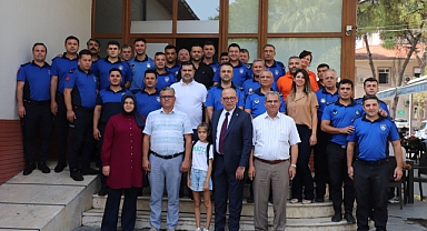 Başkan Çetin Akın, Zabıta Personeli ile Kahvaltıda Buluştu