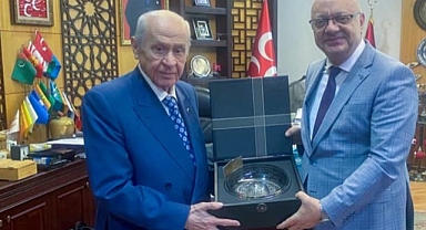 Başkan Ergün, MHP Genel Başkanı Bahçeli'yi Ziyaret Etti