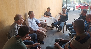 BAŞKAN SERHAT ORHAN GECE GÜNDÜZ SAHADA