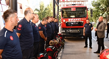 MANİSA BÜYÜKŞEHİR İTFAİYESİ LİBYA'NIN YARDIMINA KOŞTU