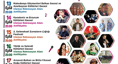 Turgutlu’nun Önemli Kültürel Etkinliği Hemşehri Geceleri 13-17 Eylül’de