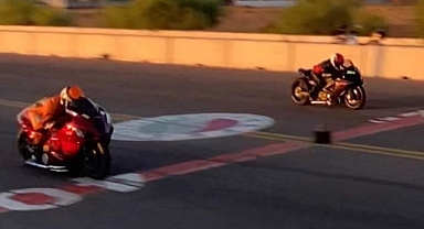 YEŞİL BEYAZLI MOTORCU KAMİL KIRBAŞ, YİNE ŞAMPİYON