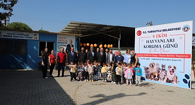 4 Ekim Hayvanları Koruma Günü Sadık Dostlar Mama Üretim Tesisi’nde Kutlandı