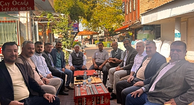 Başkan dilek, kırsal mahalle muhtarları ile bir araya geldi