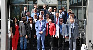 BAŞKAN ERGÜN, MUHTAR DERNEK BAŞKANLARINI AĞIRLADI