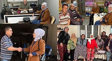 Başkan Tuba Orhan Ziyaretleri İle Gönüllere Dokunuyor