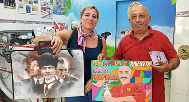 İsviçre'den Turgutlu'lu Ünlü Kasap'a Anlamlı Hediye