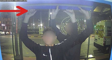 Kamu Malına Zarar Verdiler, Kameradan Tespit Edildiler