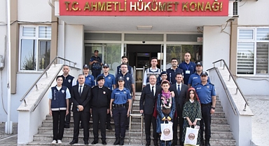 Vali Ünlü’den Ahmetli İlçesine Ziyaret