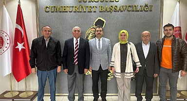 BAŞKAN ADAYI ORHAN’DAN BAŞSAVCI VE EMNİYET MÜDÜRÜNE ZİYARET