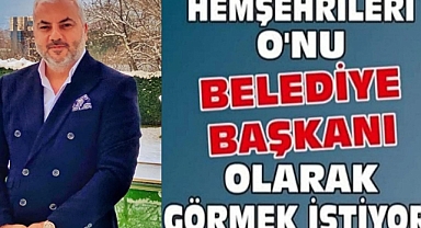 Hemşerileri Sözüer'i Belediye Başkanı Olarak Görmek İstiyor!