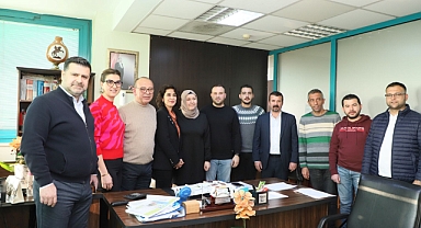 Başkan Çetin Akın ve Başkan Yardımcılarından Personele Yeni Yıl Tebriği