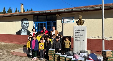 Başkan Ergün'den Çocuklara Yeni Yıl Hediyesi 