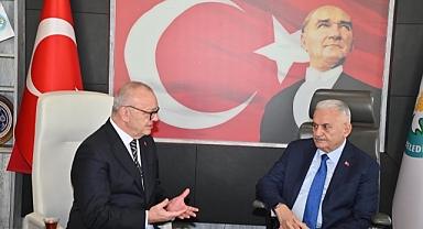 Binali Yıldıram'a Gediz Kavşağı Bilgilendirmesi