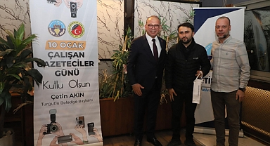 Başkan Çetin Akın Gazeteciler ile Buluştu
