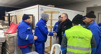 Başkan Çetin Akın Mesaiye Gün Doğmadan Başladı