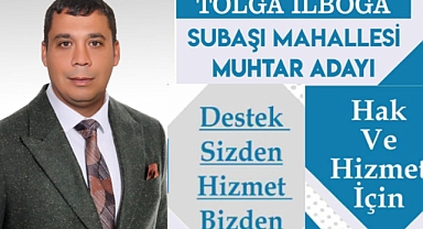 Tolga İlboğa, muhtar adaylığını açıkladı
