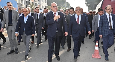 BAŞKAN ERGÜN SOMA’DA İLGİYLE KARŞILANDI