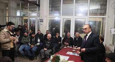 Çetin Akın, Gümüşhaneliler Derneği'ni ziyaret etti