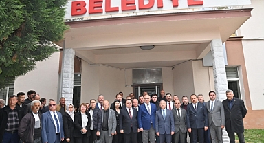 CUMHUR İTTİFAKININ ADAYLARINI GÖRDES BAĞRINA BASTI