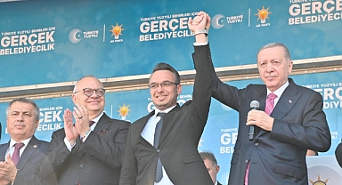 CUMHURBAŞKANI ERDOĞAN MANİSALILARLA BULUŞTU