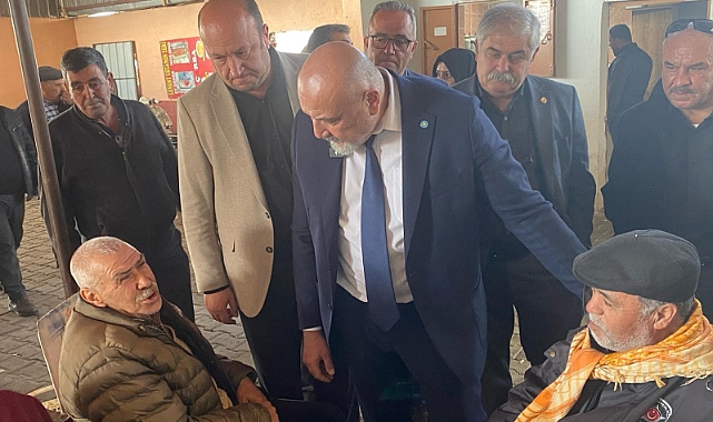 İyi Partili Başkan Adayı Gürcan Özcan Ahmetli de vatandaş esnaf ve çiftçilerle buluştu.