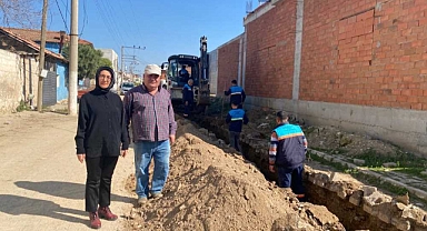 Kargın Mahallesinde Yağmur Suyu Hattı Çalışması Yapıldı