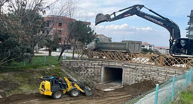 MASKİ’den Ergenekon Mahallesinde Dere ve Menfez Temizliği