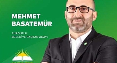 Mehmet Basetemür Hüda Par'dan Turgutlu Belediye Başkan Adayı oldu