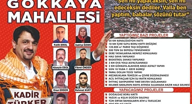Sevilen Muhtar Kadir Türker Muhtar Adaylığını Açıkladı