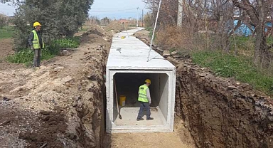 İstasyonaltı Mahallesinin 46 Milyon TL’lik Menfez Yatırımı Devam Ediyor