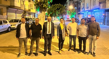 Başkan Çetin Akın’dan Akşam Mesaisi çalışmaları yerinde takip etti