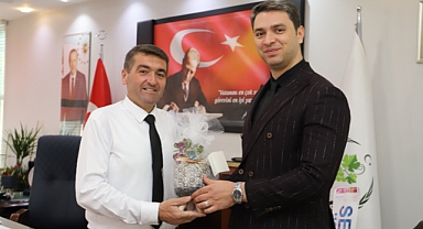 Kaymakam Acar'dan Başkan Cıllı'ya Ziyaret