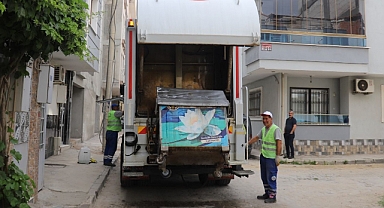 Turgutlu Belediyesinden Çöp Konteynerlerine Bahar Temizliği