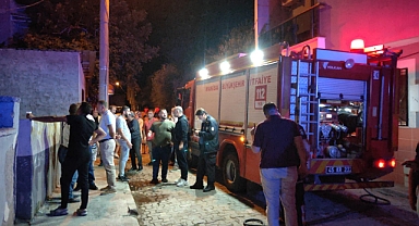 Turgutlu'da Ev Yangın'ı Kullanılmaz Hale Geldi