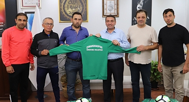 Başkan Cıllı'dan Spor Kulüplerine Malzeme Desteği