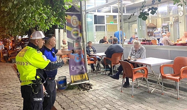 Turgutlu Belediyesi Zabıta Ekipleri Gece Gündüz Denetimde