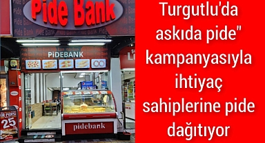 Turgutlu'da askıda pide uygulaması