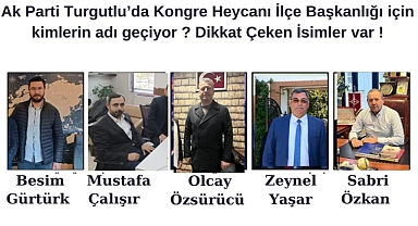 AK Parti ilçe başkanlığı için kimlerin adı geçiyor?