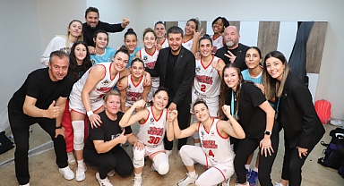 Turgutlu Belediyespor Kadın Basketbolu'nu durdurana aşk olsun