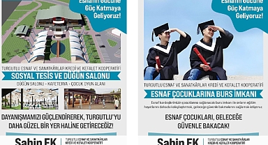 Esnaf Kefalet Başkan Adayı Şahin Ek projelerini açıkladı: dev projeler!