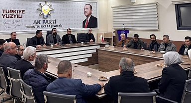 MHP'den AK Parti İlçe Başkanı Temizel'e ve yönetimine Hayırlı Olsun Ziyareti